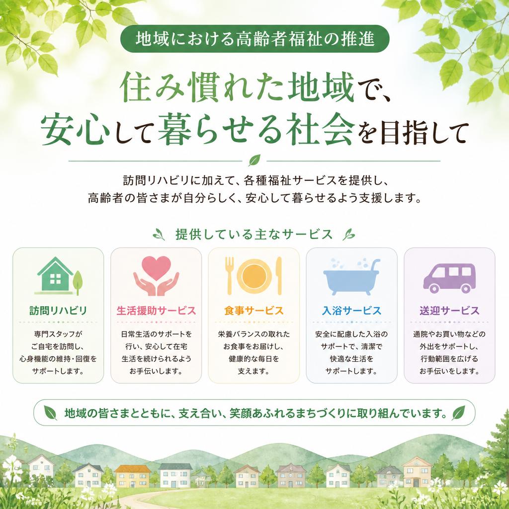 高齢者福祉の向上を目指す