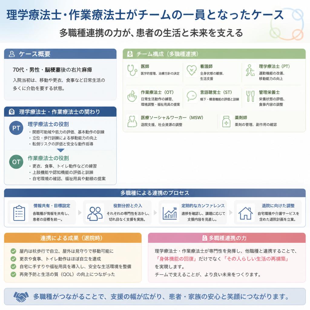 成功事例3: 多職種チームでのケア
