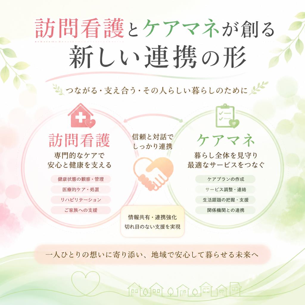 訪問看護とケアマネが創る新しい連携の形